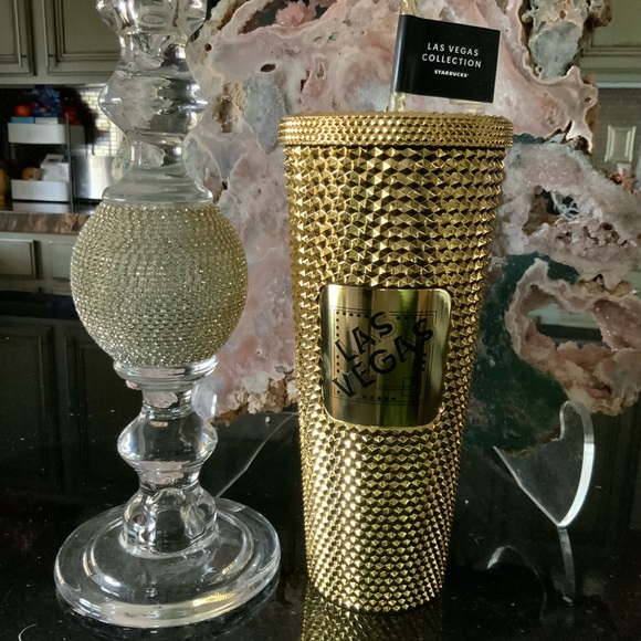 Starbucks Other - Starbucks Collectible Gold tumbler Las Vegas Limited Edition